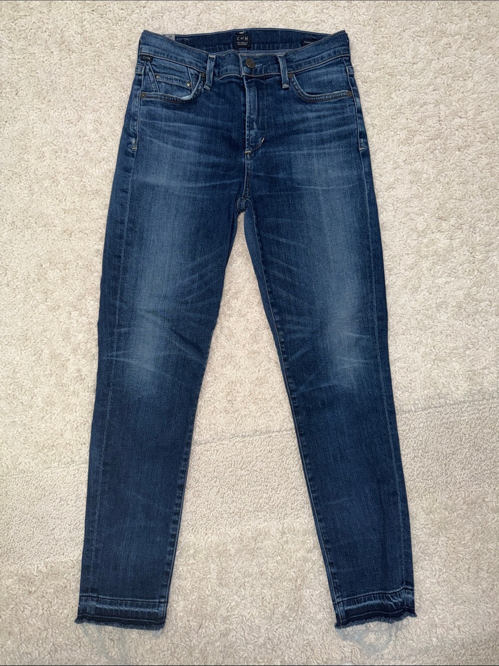 Citizens Of Humanity Rocket Crop High Rise Skinny